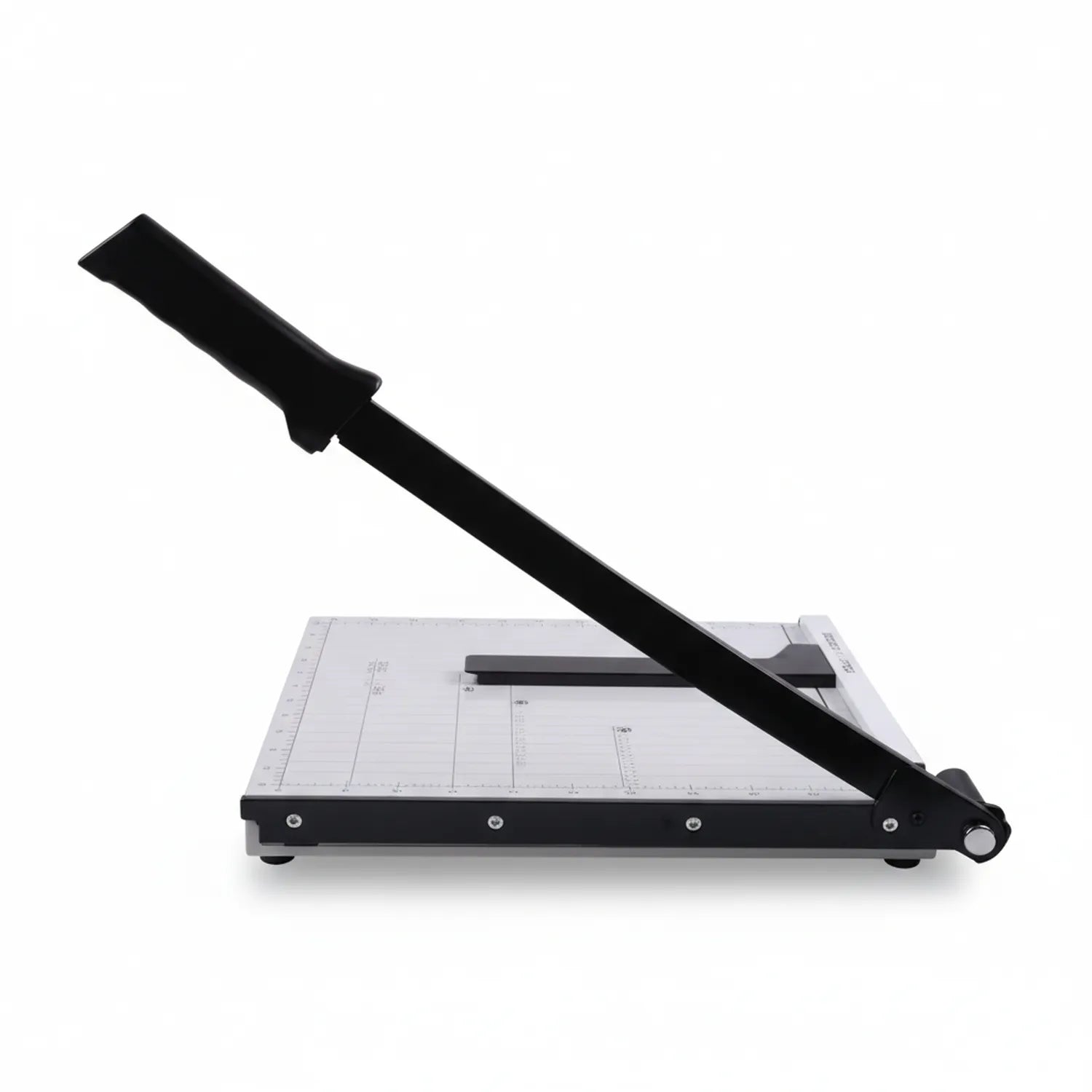 Paper Trimmer 829 2 A3 with black metal base, extended cutting arm, measurement guide, and ruler markings on white background