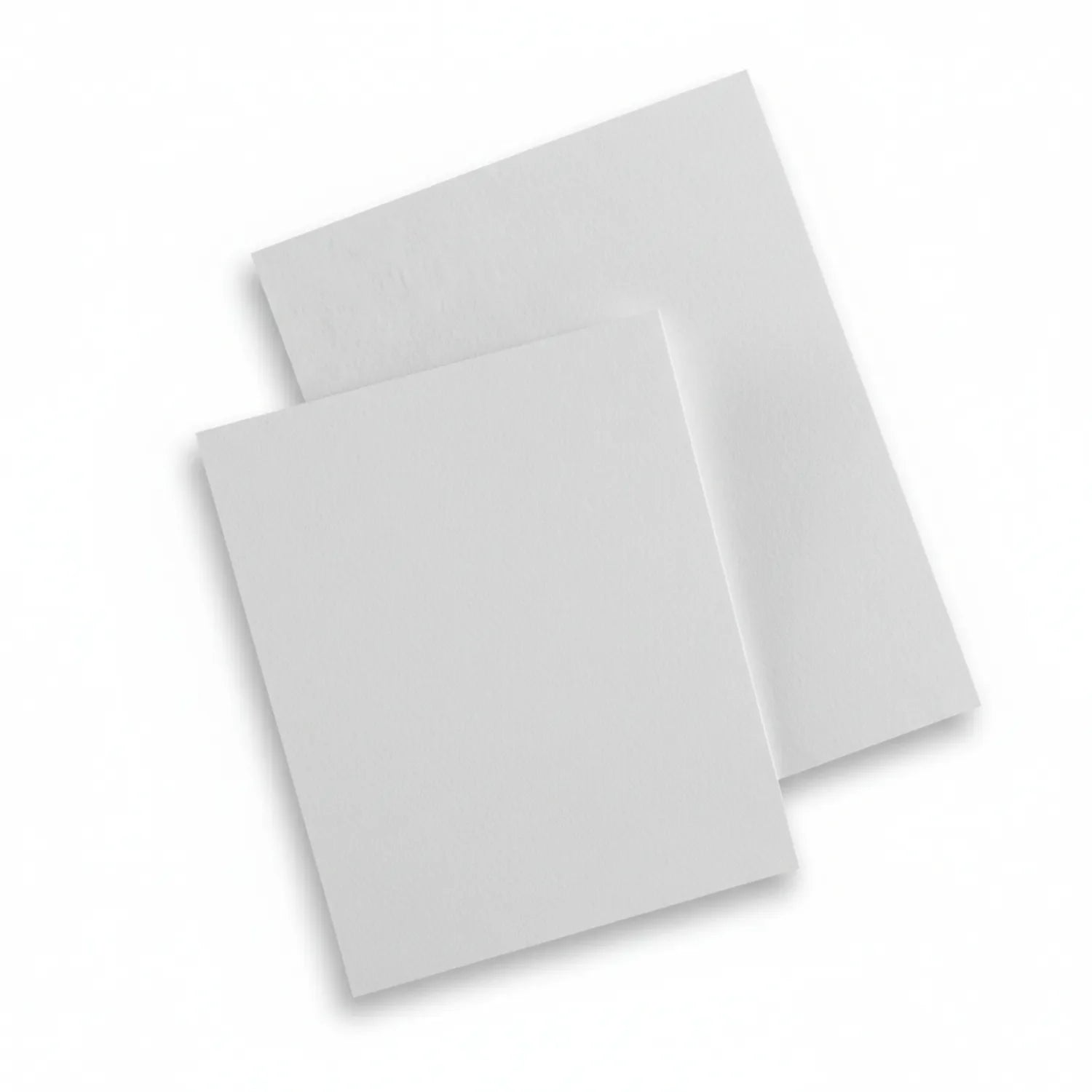 Sheet Scholar 2-pack premium white paper pads with 100 sheets each displayed on white background